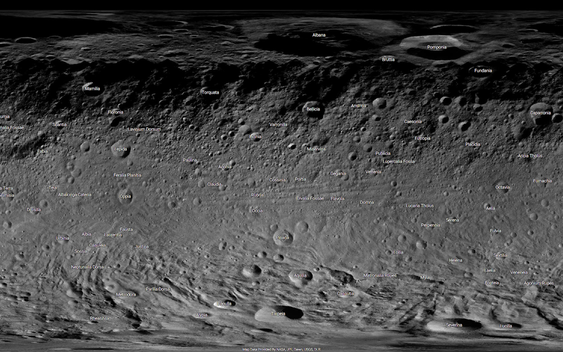 Illustration for article titled Now You Can Fly Around Asteroid Vesta and Explore Every Crevice